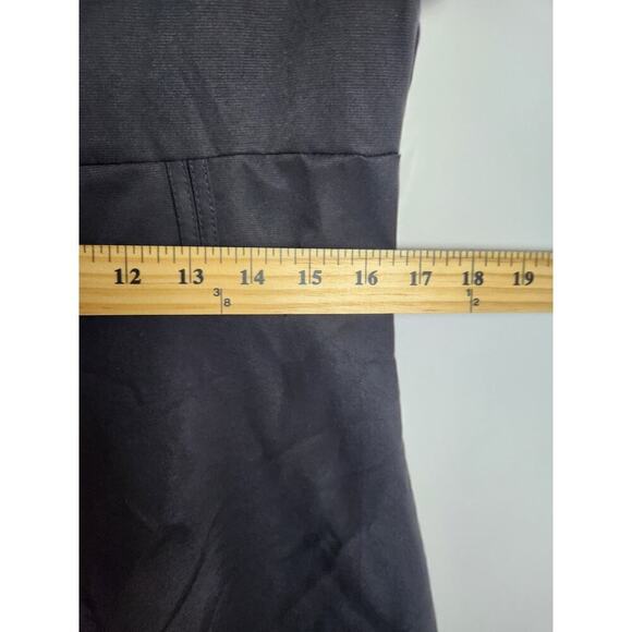 Snap front womens dress measures M cross, goth emo grunge nun missing straps - Picture 9 of 11